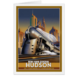 New York Hudson Streamline locomotive