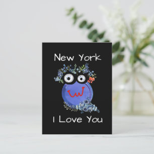 New York I LOVE YOU, I love NY Postcard