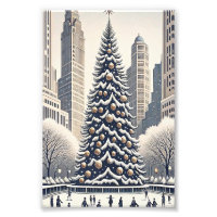 New York Ice Rink Christmas Card