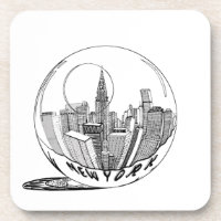 New York in a glass ball