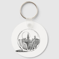 New York in a glass ball