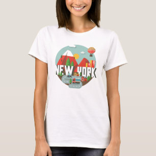 New York in Design T-Shirt