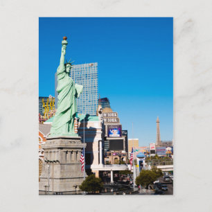New York in Las Vegas on the Strip Postcard