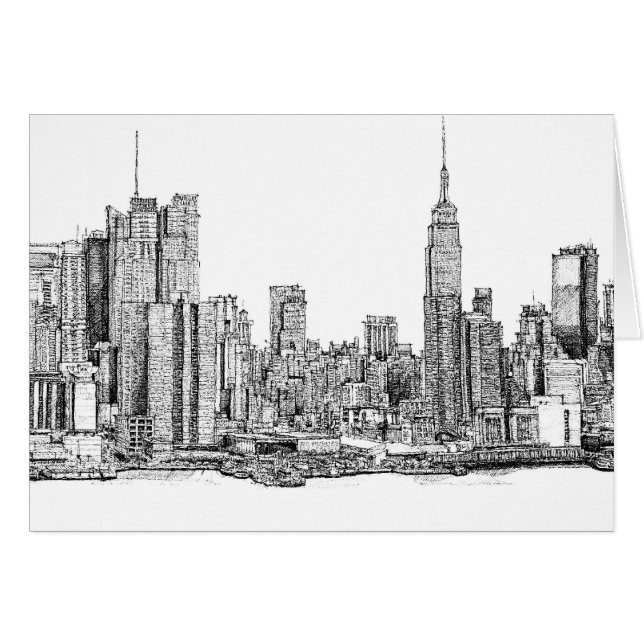 New York ink drawings (Front Horizontal)