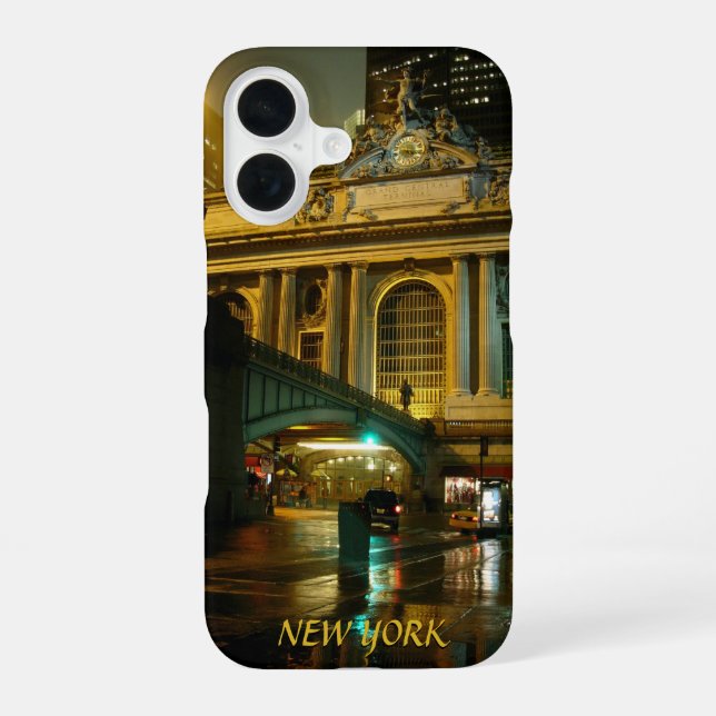 New York iPhone Case Grand Central Phone Cases (Back)