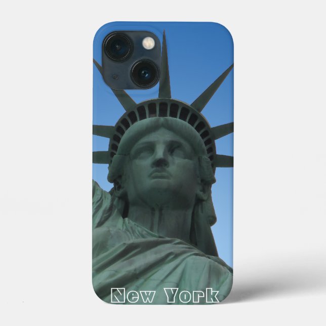 New York iPhone Mini Case Statue of Liberty Case (Back)