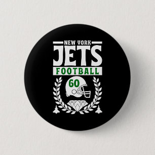 New York Jets 1960 American Edition  6 Cm Round Badge