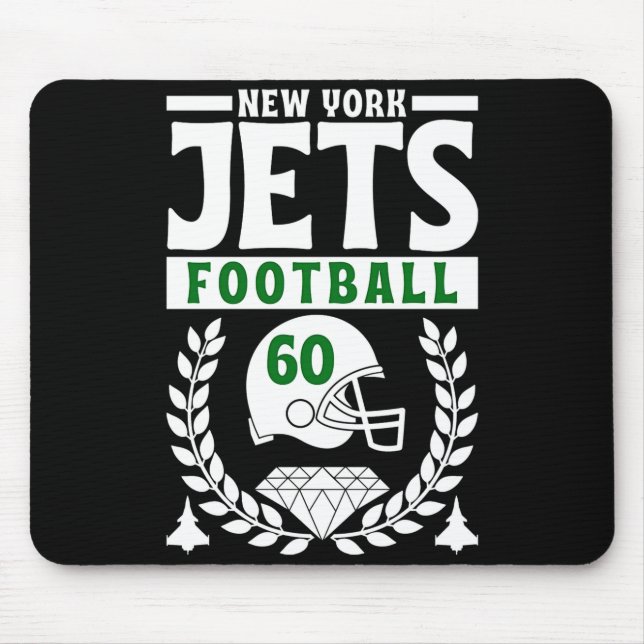 New York Jets 1960 American Edition  Mouse Mat (Front)