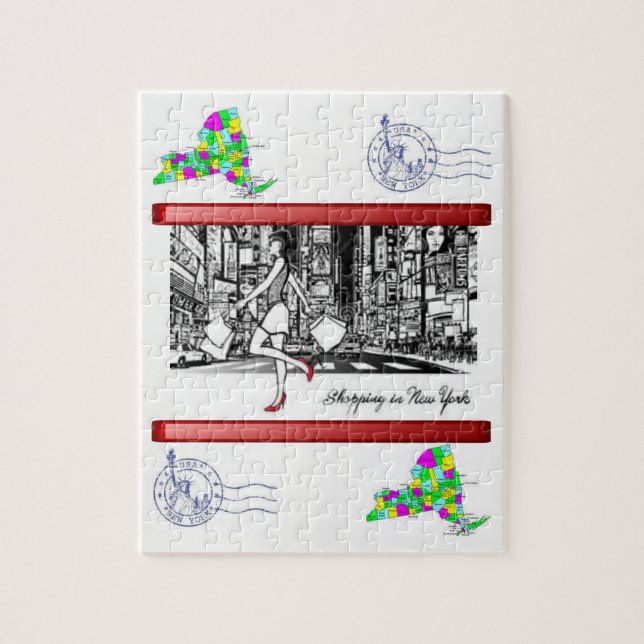 New York Jigsaw Puzzle (Vertical)