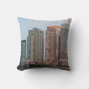 NEW YORK - JULY 5,  2015: Long Island City waterfr Cushion