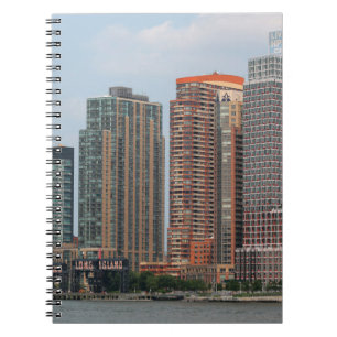 NEW YORK - JULY 5, 2015: Long Island City waterfr Notebook