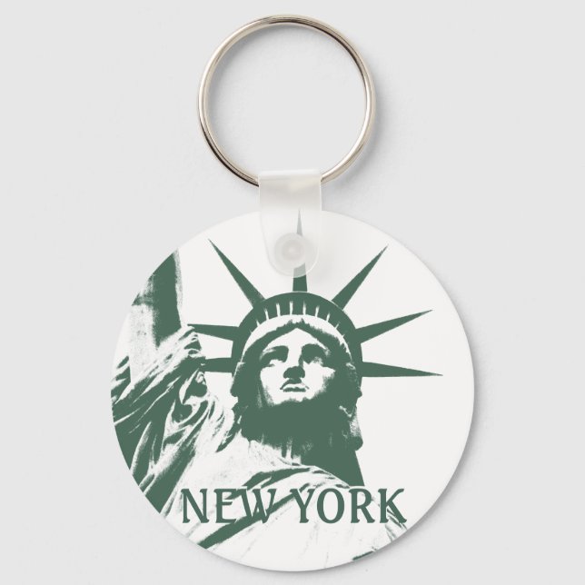 New York Key Chain New York Souvenir Liberty Gifts (Front)