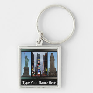 New York Key Chain Personalised New York Souvenir