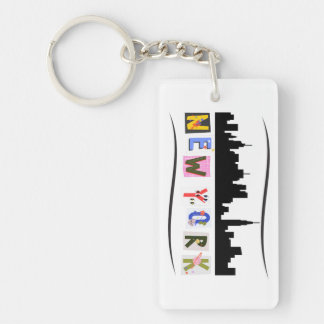 New York Key Ring