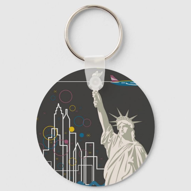 New York Key Ring (Front)