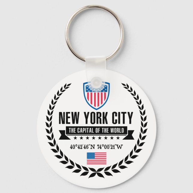 New York Key Ring (Front)