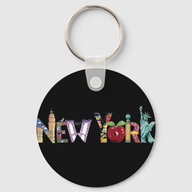 New York keychain (Front)