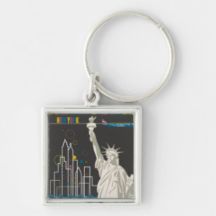 New York Keychain