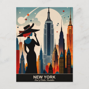 New York: Land of Endless Possibilities Postcard