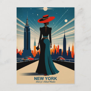 New York: Land of Natural Wonders Postcard