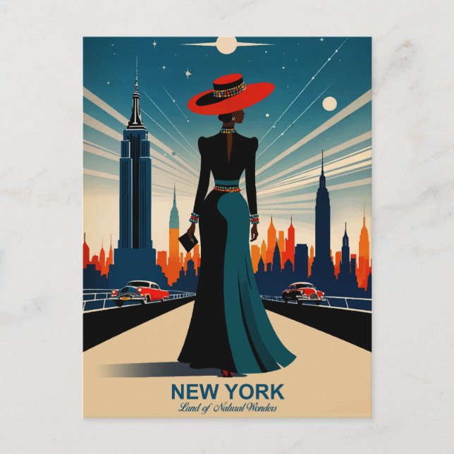 New York: Land of Natural Wonders Postcard (Front)