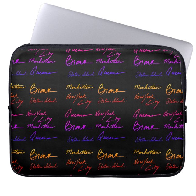 NEW YORK LAPTOP SLEEVE (Front)