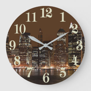 New York Large Clock