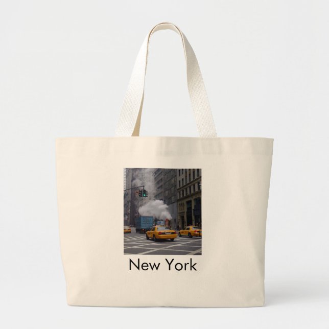 New York Large Tote Bag (Front)