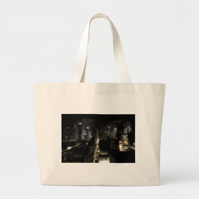 New York Large Tote Bag (Front)