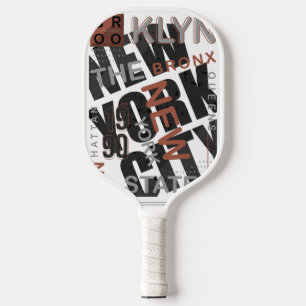 New York Legacy: The Boroughs in Bold Pickleball Paddle