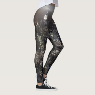 New York Leggings NYC Skyline Stretchy Pants