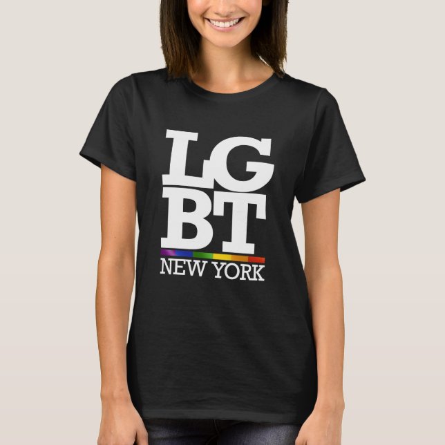NEW YORK LGBT -- .png T-Shirt (Front)
