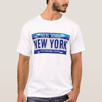 New York License Plate