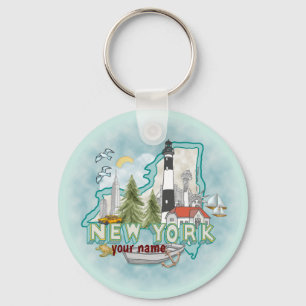 New York Lighthouse keychain