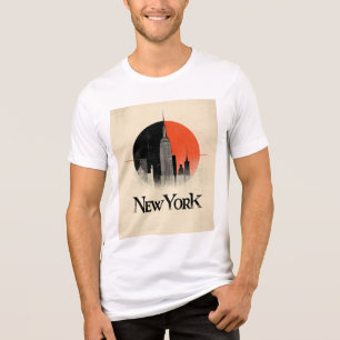 New York Limited Edition – 1960s Style Graphic Tri-Blend Shirt