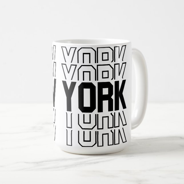 New York Logo Coffee Mug (Front Right)