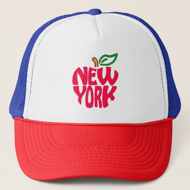 New York Logo Trucker Hat (Front)