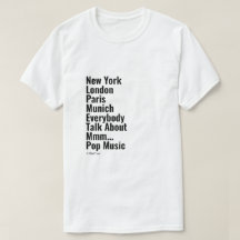New York London Paris Munich - A MisterP Shirt