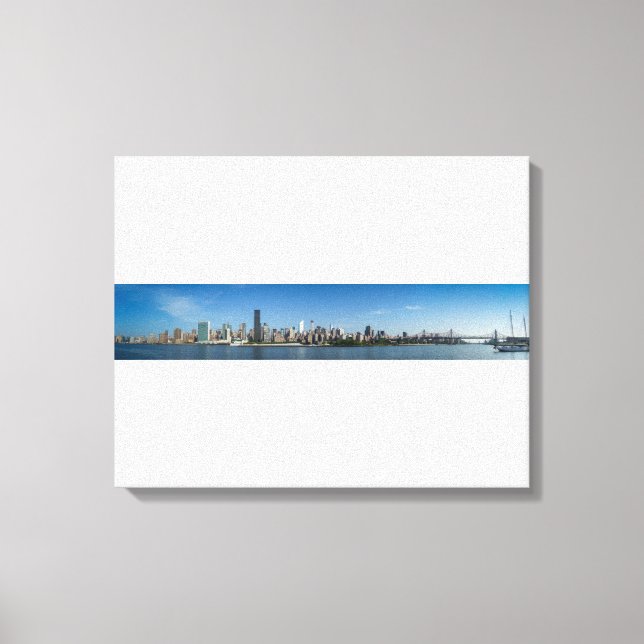 New York Long Island City Canvas Print (Front)