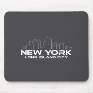 New York Long Island City Mouse Mat