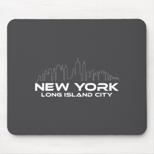 New York Long Island City  Mouse Mat (Front)