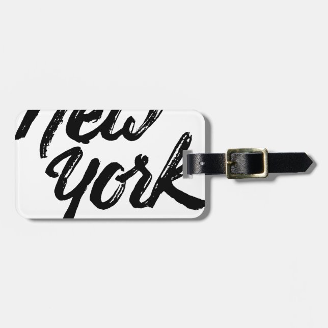 New York Luggage Tag (Front Horizontal)