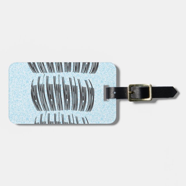 New York Luggage Tag (Front Horizontal)