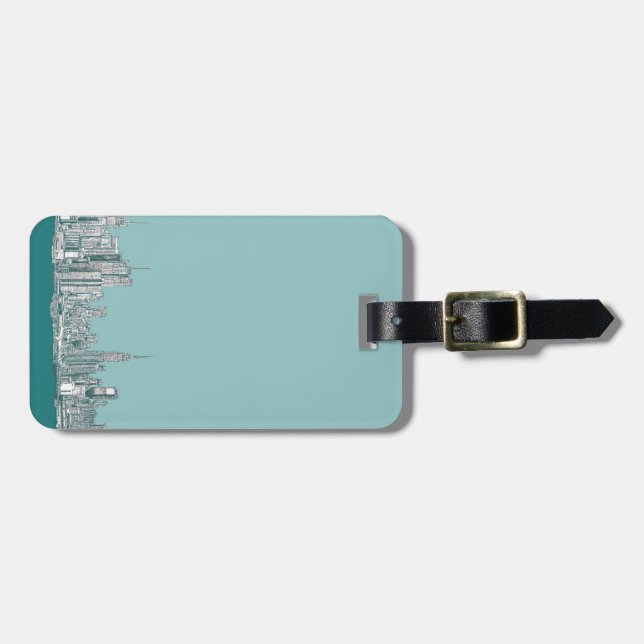 New York luggage tags (Front Horizontal)