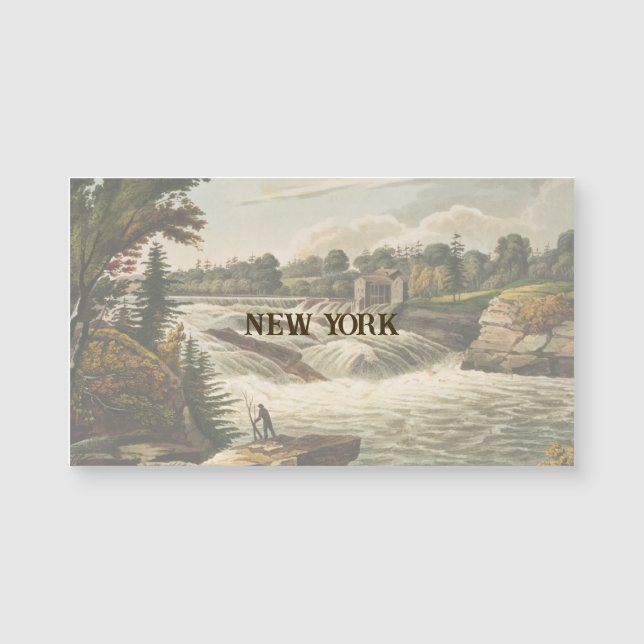 New York Magnetic Card (Front)