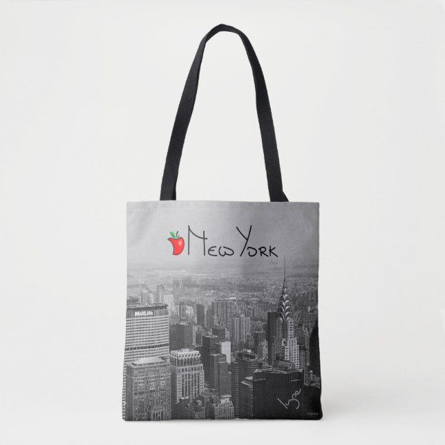 New York, Manhattan, Big Apple Cool Tote Bag (Front)