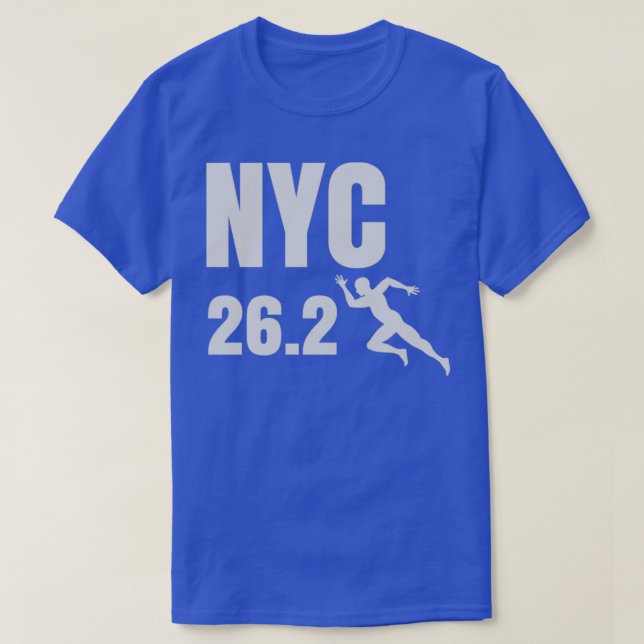 New York Marathon Major NYC Running Design T-Shirt (Design Front)
