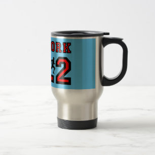 New York marathon Travel Mug