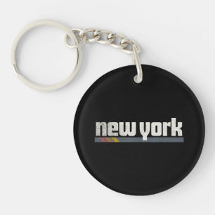 New York Men Women Gift Key Ring