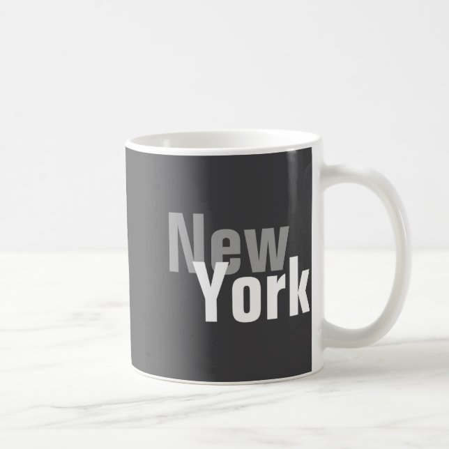 New York Mens Basic Dark _1  Coffee Mug (Right)